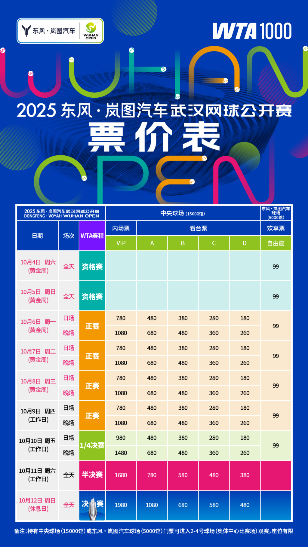 岚图汽车球, 武汉网球公